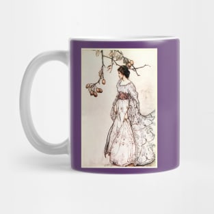 Looking very undancey indeed - Peter Pan in Kensington Gardens - Arthur Rackham Mug